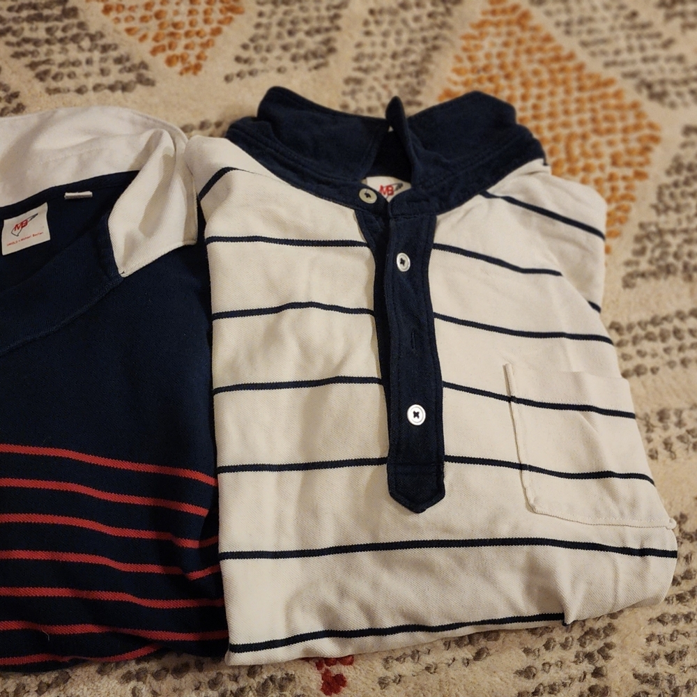 Uniqlo Limited - Michael Bastian Collaboration Polo Shirt - Large - 2 Shirts!!